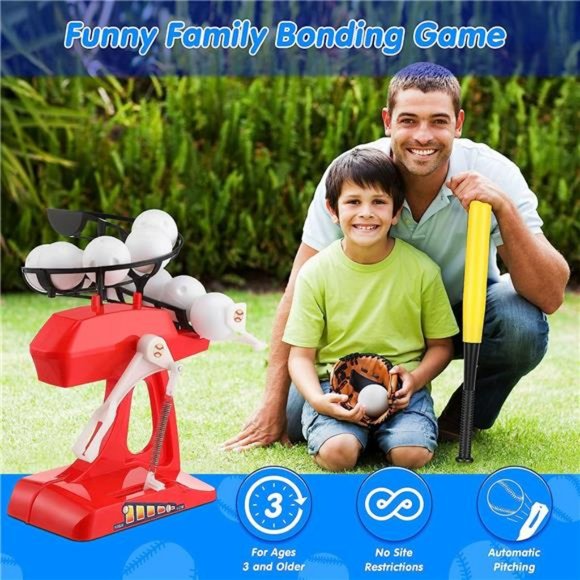 Auto Electronic Baseball Pitching Machine Set - Picture 5 of 7